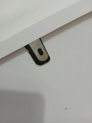 Zapatero blanco de madera