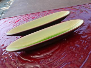 2 Ciotole Barchetta per Antipasti in Ceramica