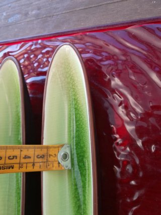 2 Ciotole Barchetta per Antipasti in Ceramica