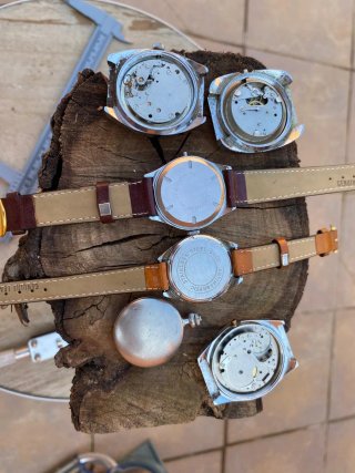Lotti di orologi vintage da uomo