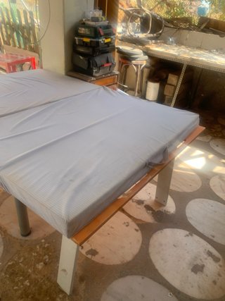 Cama y colchon  plegable Mercedes Vito 638