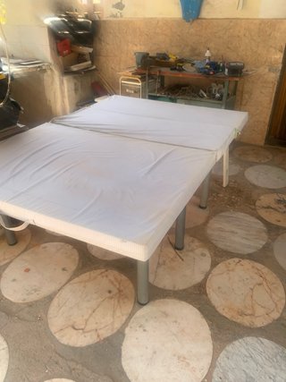 Cama y colchon  plegable Mercedes Vito 638