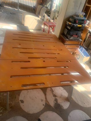 Cama y colchon  plegable Mercedes Vito 638