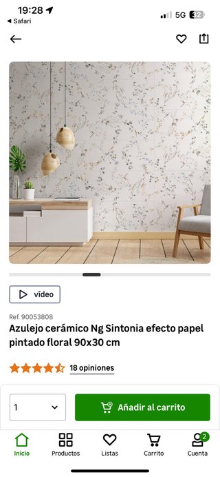 7 Azulejos NG Sintonia 30x90