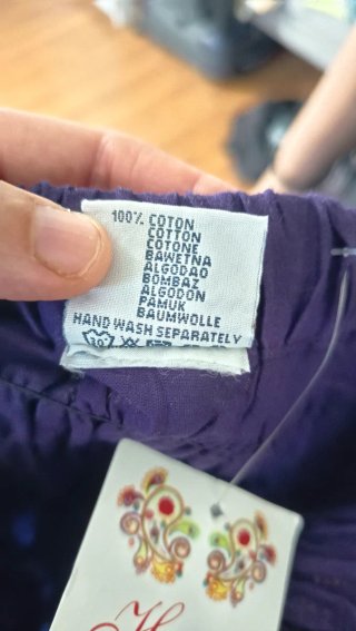 Pantalón bombacho talla única