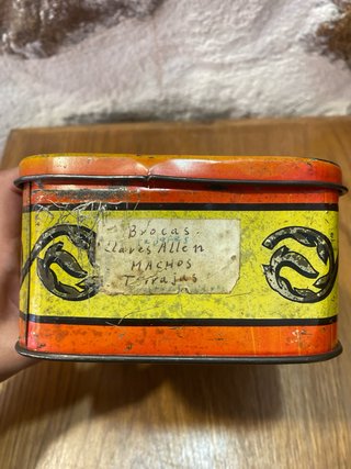 Lata antigua APOLO Pimentón, Azafrán y Especias