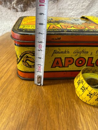 Lata antigua APOLO Pimentón, Azafrán y Especias