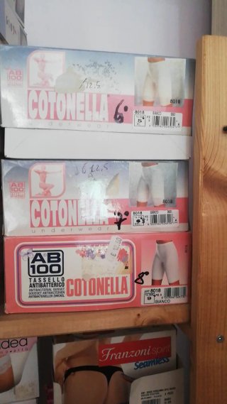Guaina Cotonella donna tg 5/XL bianco