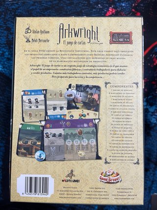 Arkwright: El Juego de Cartas