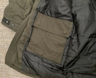 Parka Livergy impermeable verde militar