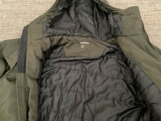 Parka Livergy impermeable verde militar