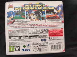 Caja Sonic Generations Nintendo 3DS SEGA