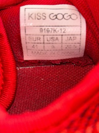 Zapatos rojos