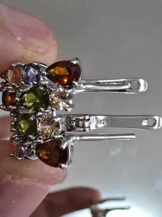Orecchini in Argento 925 Lucidi
