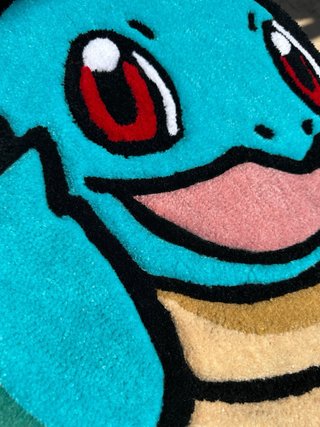 Alfombra Squirtle Tufting