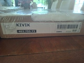 Funda KIVIK chaise longue beige claro IKEA