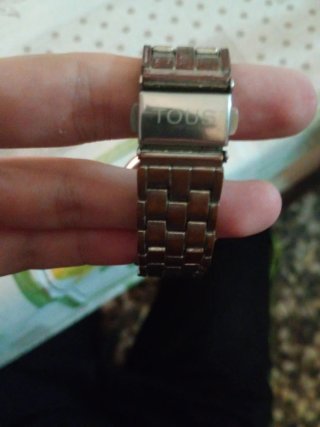 Reloj Tous Oso Dorado y Plateado