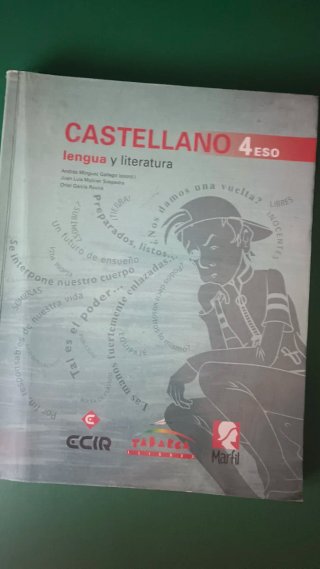 Castellano, lengua y literatura, 4 ESO