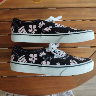 Zapatillas Vans Authentic Flores Rosas