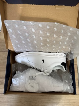 Zapatillas Polo Ralph Lauren Clásicas Blancas