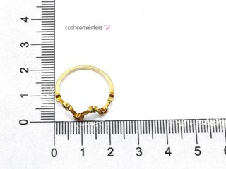 sortija plata 925mm con piedra con circonita