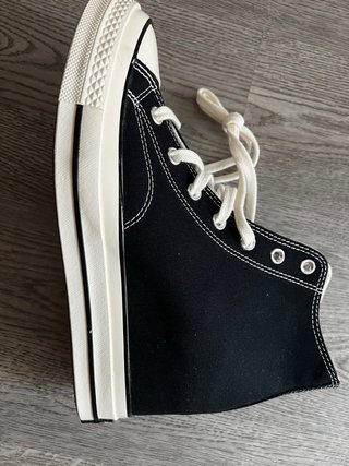 Converse Chuck Taylor Wedge Hi Negras Talla 42.5