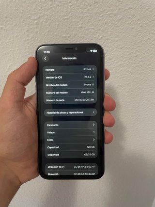 iPhone 11 128GB Malva Batteria 100%