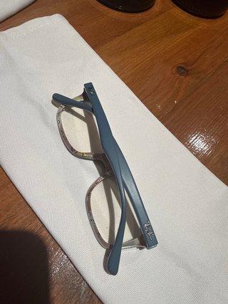 Montura Gafas Ray-Ban Azul/interior dibujos