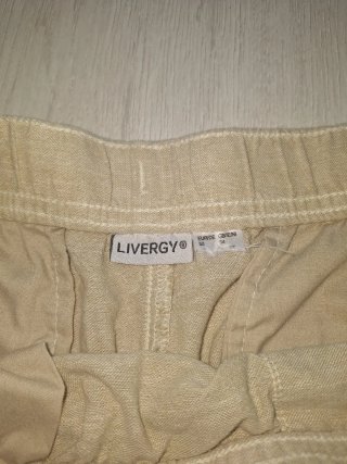 Pantalones cortos beige