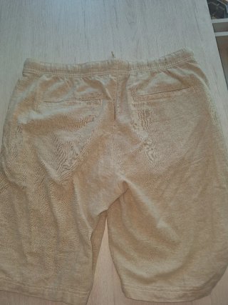 Pantalones cortos beige
