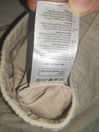Pantalones cortos beige