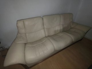 Sofá Ekornes Stressless 3 plazas de piel Original.