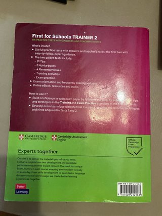 First for Schools Trainer 2 Six Practice Tests ...