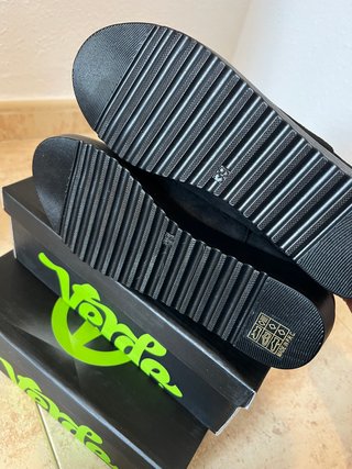 Zapato Oxford color negro T 36 y 39