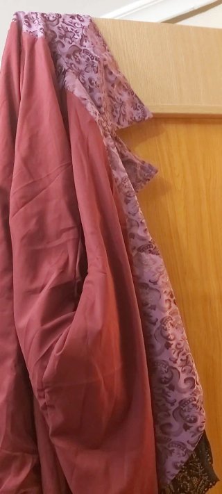 Chaqueta Morada Estilo Victoriano