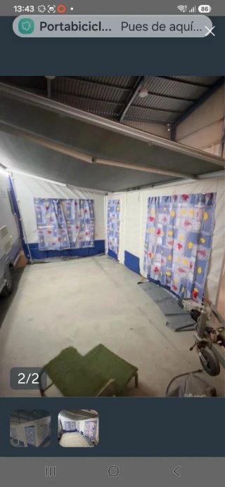 Toldo Fiamma F45s y cerramiento