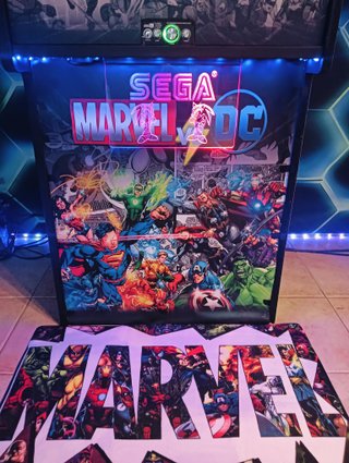 Máquina Arcade Marvel vs DC