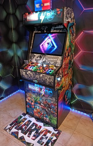 Máquina Arcade Marvel vs DC