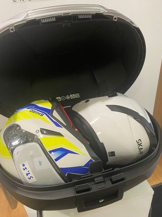 Baúl SHAD SH47 47L - 2 Cascos
