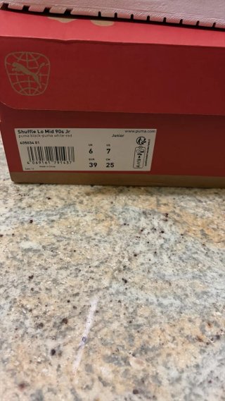 Scarpe Puma Unisex Nero Rosso