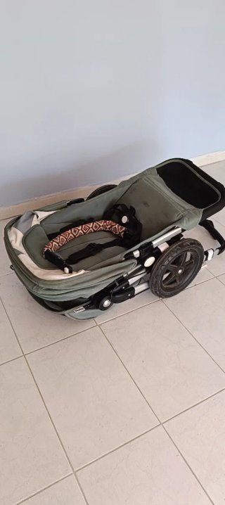 Carrito Bebé Bugaboo Cameleon3 Verde, arnés 5 punt
