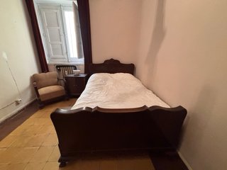 Cama Antigua Madera Maciza Estilo Clásico