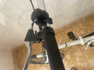 Bicicleta Plegable Blanca