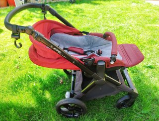 Cochecito Bebé Jane Mum Rojo