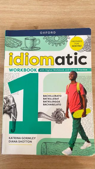 Workbook de inglés Idiomatic 1.º de Bachiller