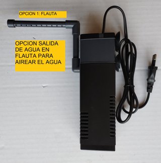 FILTRO INTERNO ACUARIO 600 L CON AIREADOR pecera