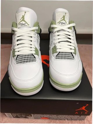 Jordan 4 Retro Seafoam Talla 44 Nuevas