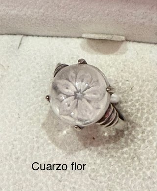 Anillos minerales plata925 Ajustables elige