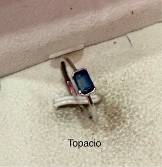 Anillos minerales plata925 Ajustables elige