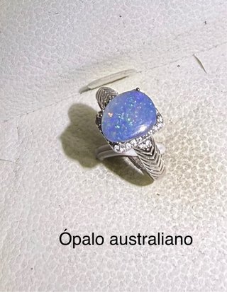 Anillos minerales plata925 Ajustables elige